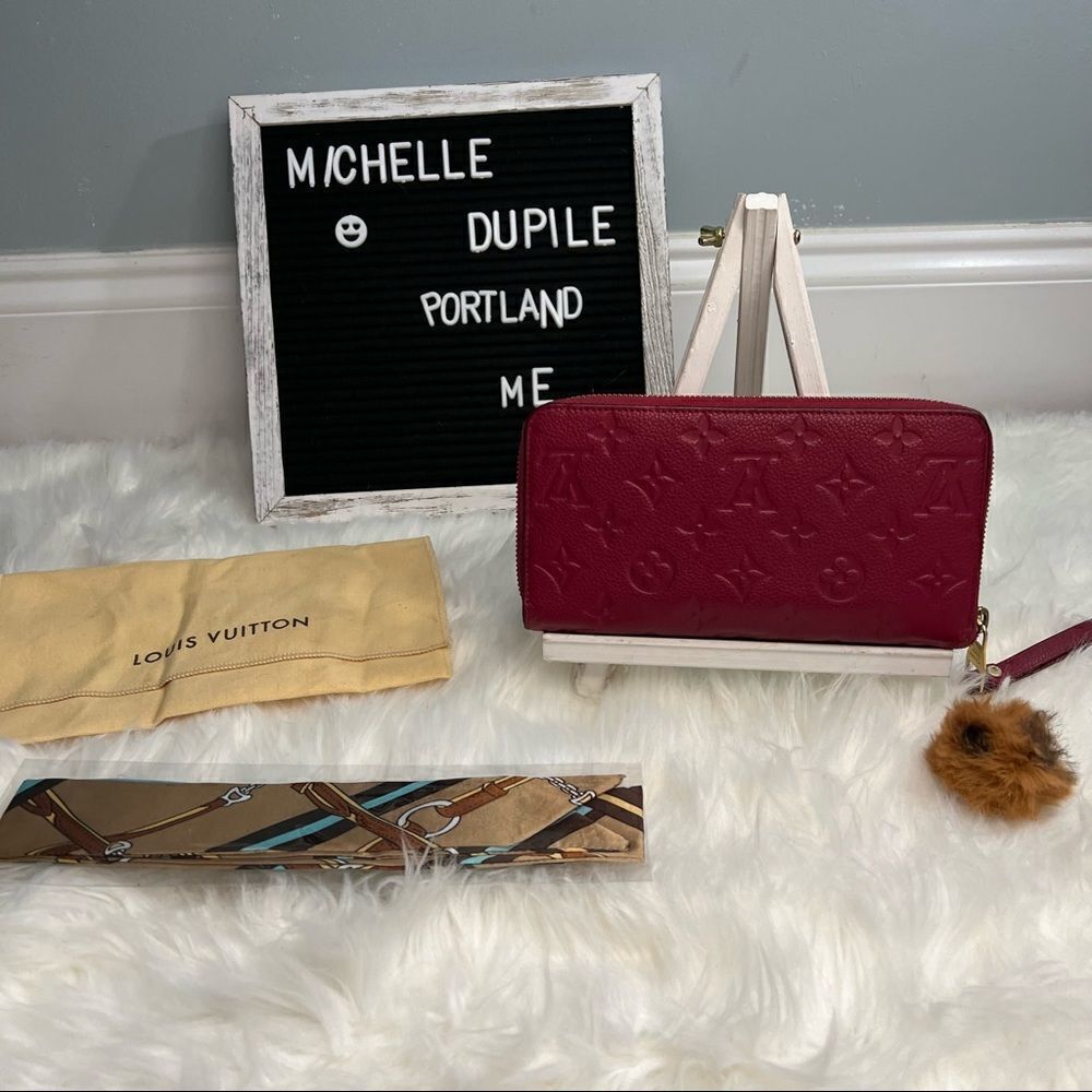 𝅺louis vuitton Empreinte Secret Long Wallet